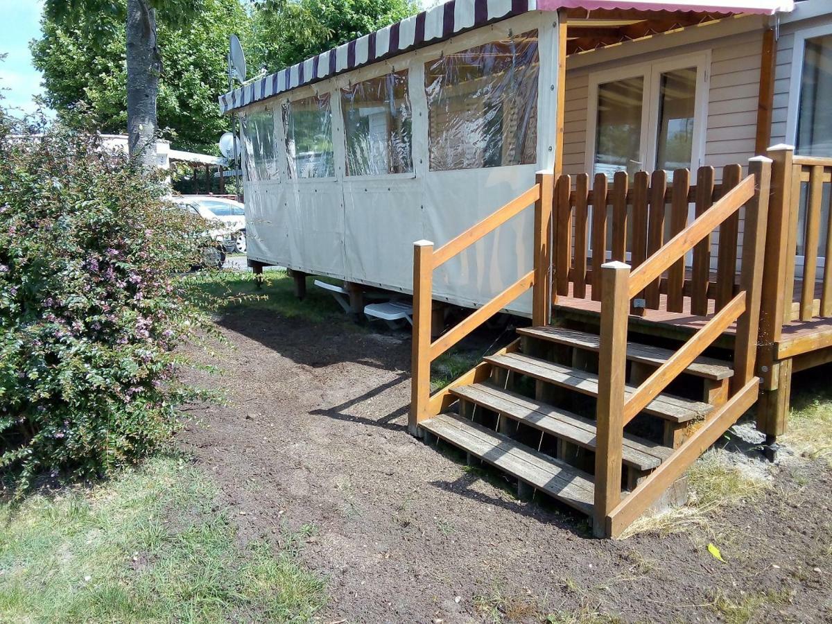Mobile Home Ht De Gamme Climatise Dans Le Camping **** De La Reserve Gastes ภายนอก รูปภาพ