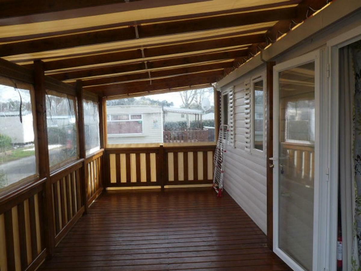 Mobile Home Ht De Gamme Climatise Dans Le Camping **** De La Reserve Gastes ภายนอก รูปภาพ